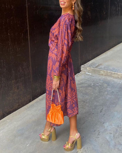 ASHMORE LANE | Floral Midi Dress
