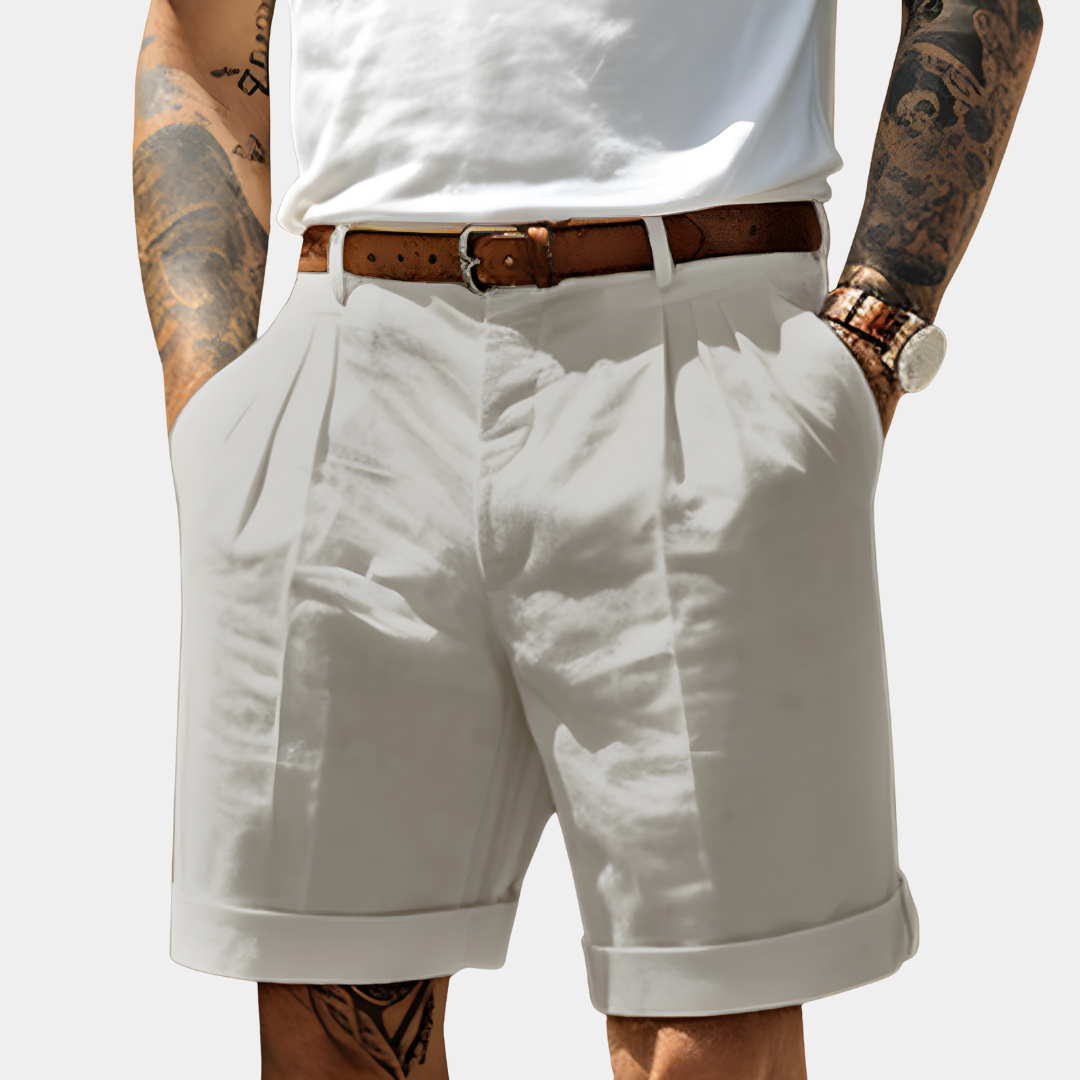 ASHMORE LANE | Breathable Cotton Bermuda Shorts