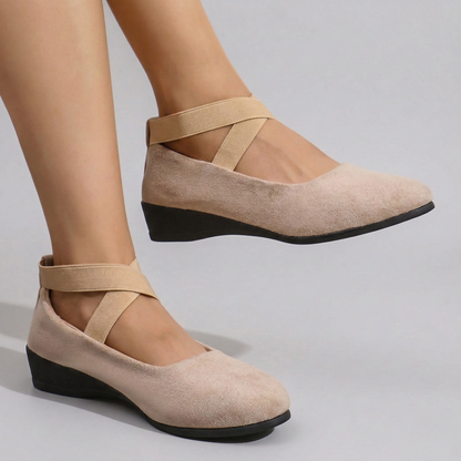 ASHMORE LANE | Madeleine Closed Wedge Shoes