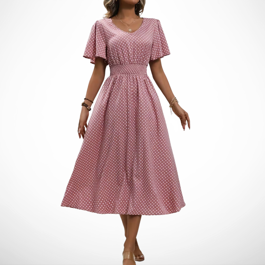 ASHMORE LANE | Élisa Polka Dot Dress