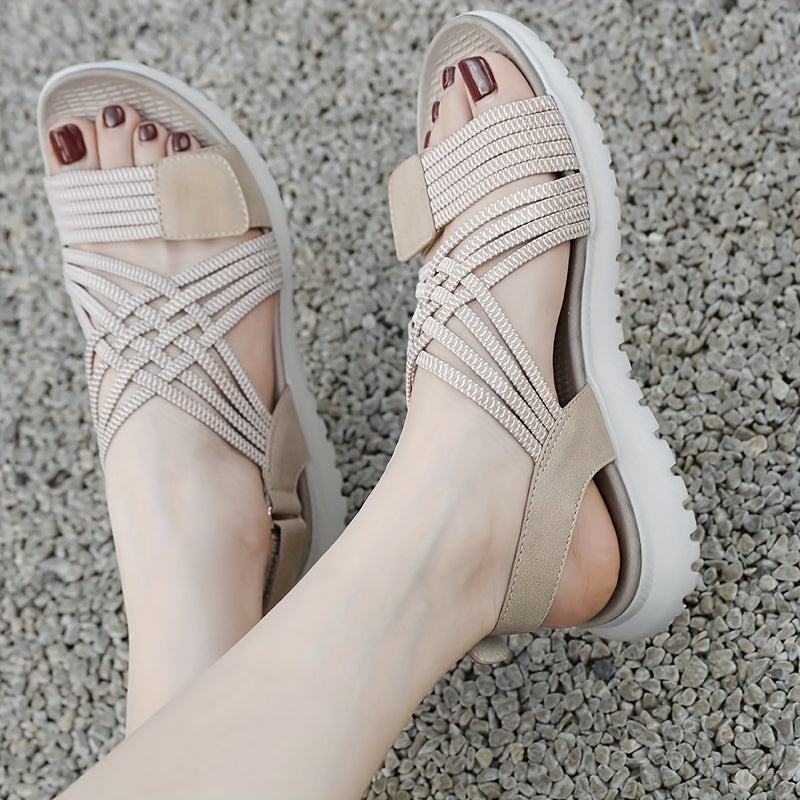 ASHMORE LANE | Soline Sport-Chic Platform Sandals