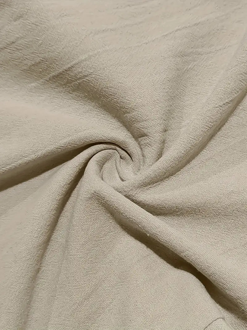 ASHMORE LANE | Wide-Leg Linen Drawstring Trousers