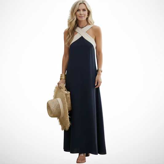 ASHMORE LANE | Riviera Stripe Maxi Dress