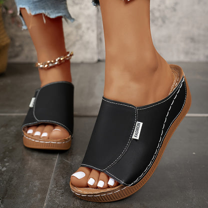 ASHMORE LANE | Isabelle Wedge Mules
