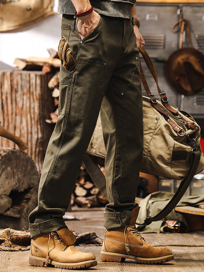 ASHMORE LANE | Utility Cotton Trousers