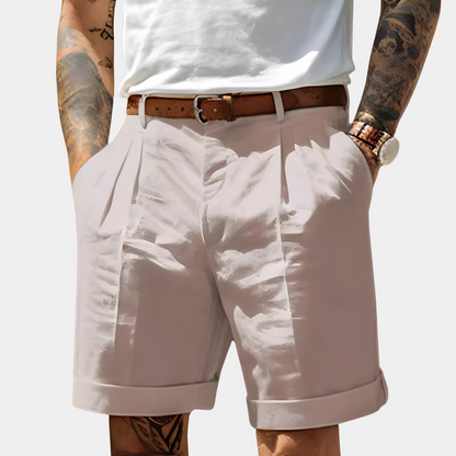 ASHMORE LANE | Breathable Cotton Bermuda Shorts