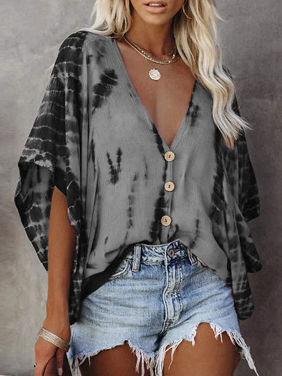 ASHMORE LANE | Selena Chic Short-Sleeve Blouse