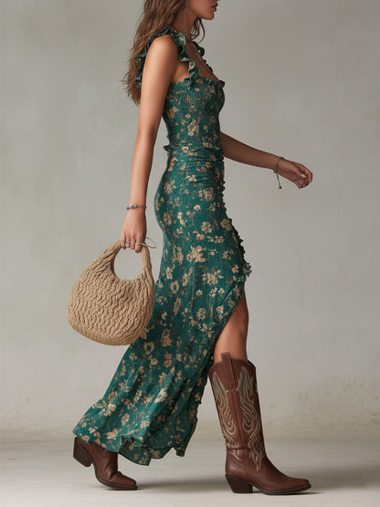 ASHMORE LANE | Jade Bohemian Split Dress