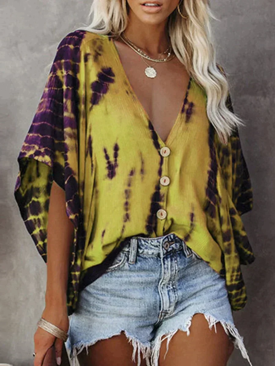 ASHMORE LANE | Selena Chic Short-Sleeve Blouse
