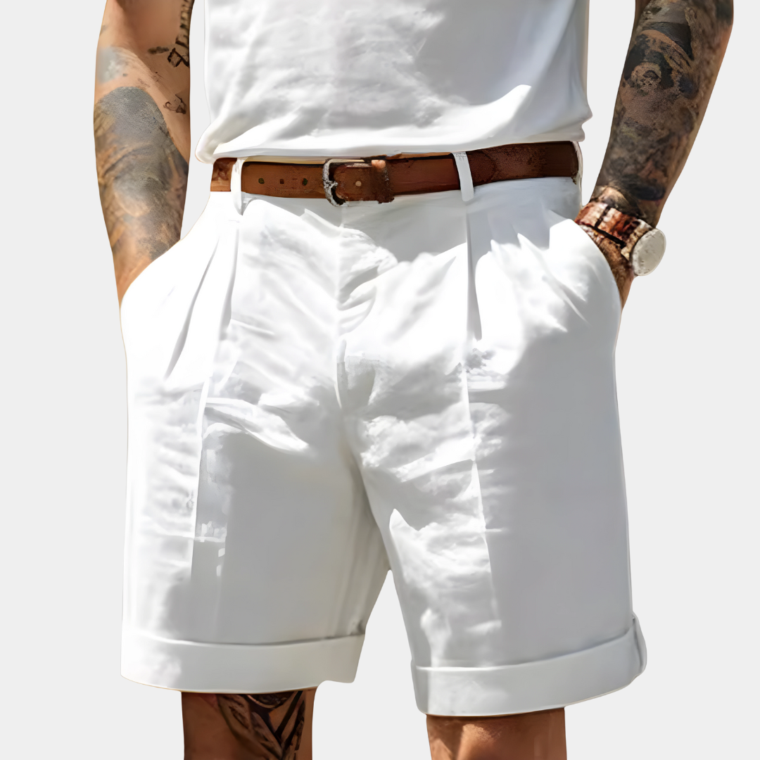 ASHMORE LANE | Breathable Cotton Bermuda Shorts