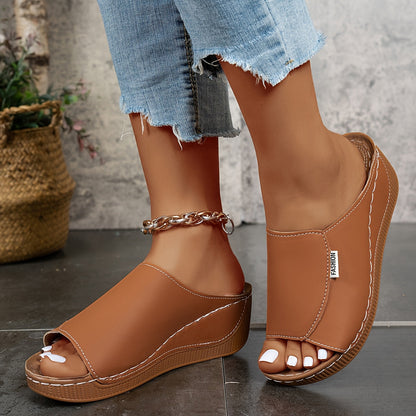ASHMORE LANE | Isabelle Wedge Mules