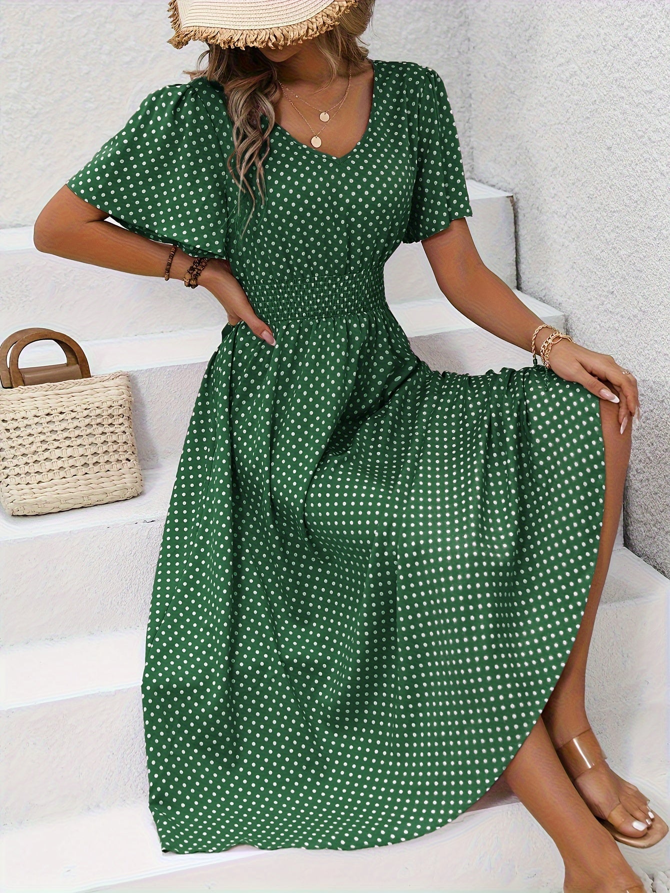 ASHMORE LANE | Élisa Polka Dot Dress