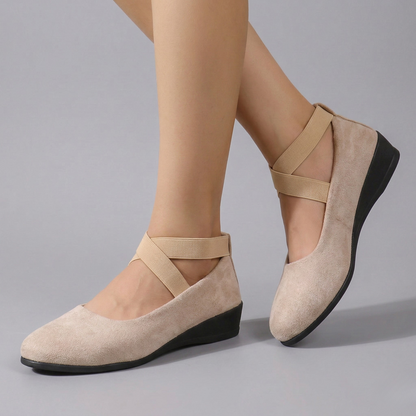 ASHMORE LANE | Madeleine Closed Wedge Shoes