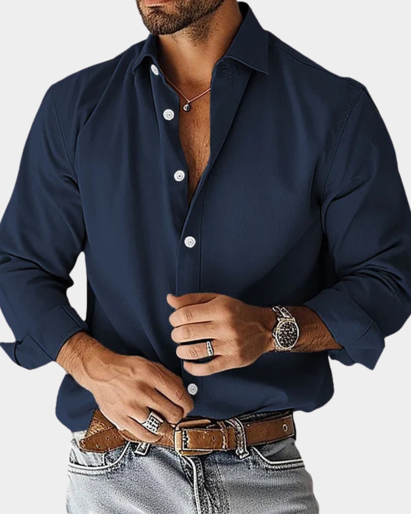 ASHMORE LANE | Slim Stretch Buttoned Shirt