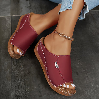 ASHMORE LANE | Isabelle Wedge Mules