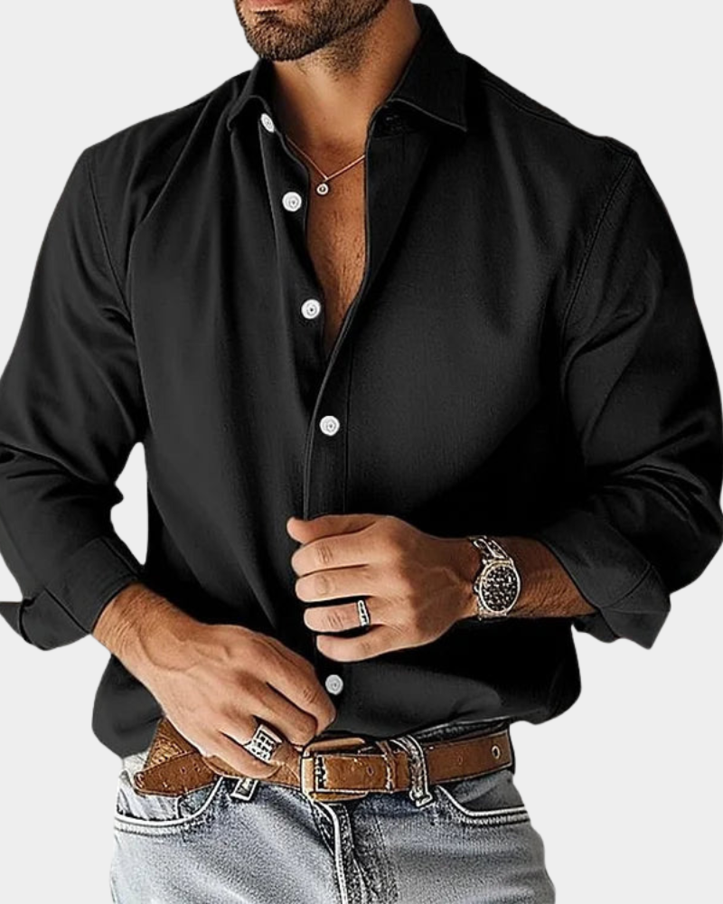 ASHMORE LANE | Slim Stretch Buttoned Shirt