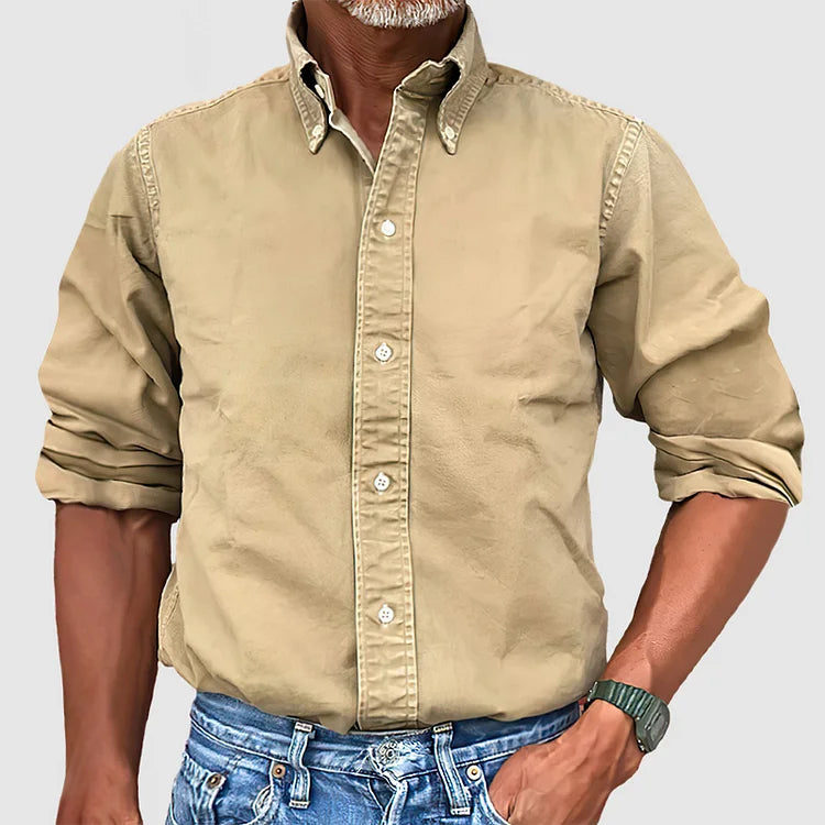 ASHMORE LANE | Wrinkle-Resistant Long-Sleeve Shirt