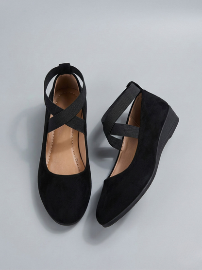 ASHMORE LANE | Madeleine Closed Wedge Shoes