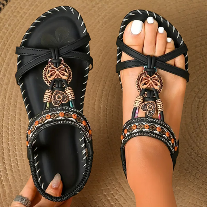 ASHMORE LANE | Flora Ibiza-Style Sandals