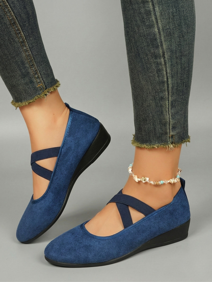 ASHMORE LANE | Madeleine Closed Wedge Shoes