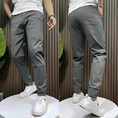 ASHMORE LANE | Premium Elastic Cargo Trousers