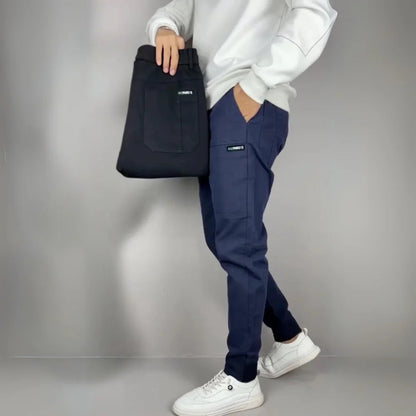 ASHMORE LANE | Premium Elastic Cargo Trousers