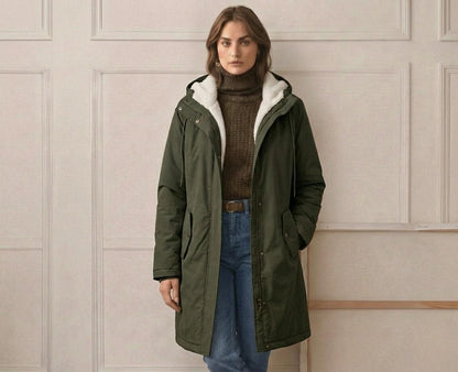 Cordelia™ | Cosy Hooded Weatherproof Coat