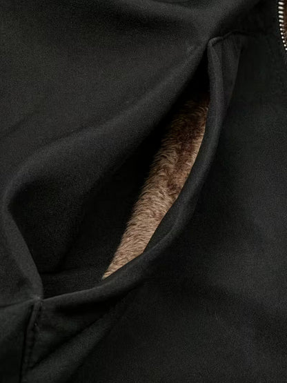 Evelyn™ | Cozy Sherpa-Lined Hooded Coat