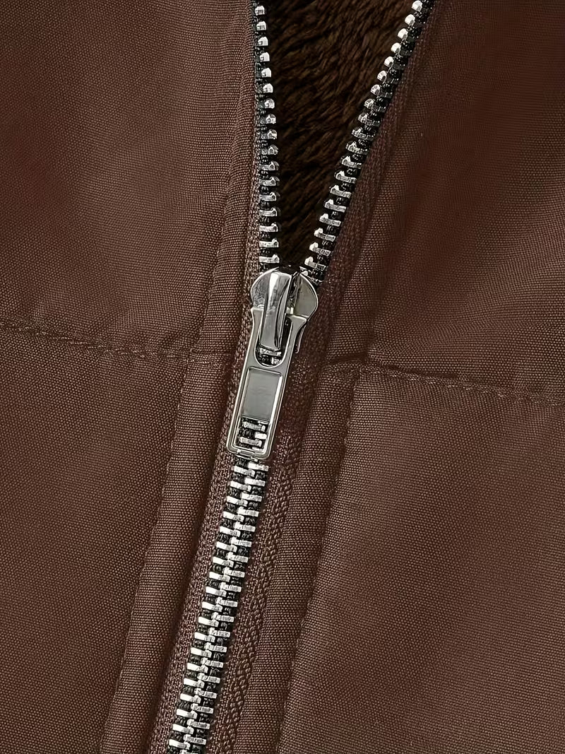 Evelyn™ | Cozy Sherpa-Lined Hooded Coat