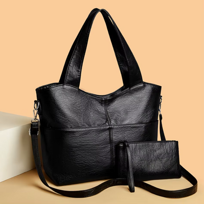 ASHMORE LANE | Gabbie Structured Double-Strap Bag