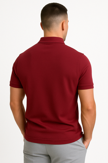 ASHMORE LANE | Florian Half-Zip Polo