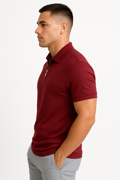 ASHMORE LANE | Florian Half-Zip Polo
