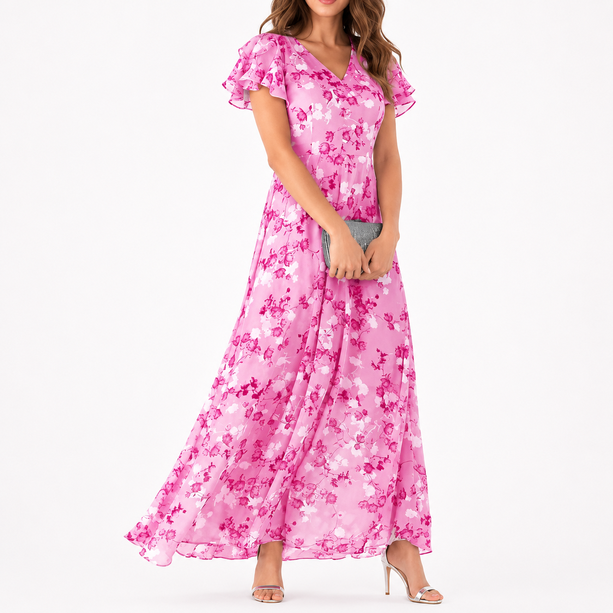 ASHMORE LANE | Élina Floral Long Dress