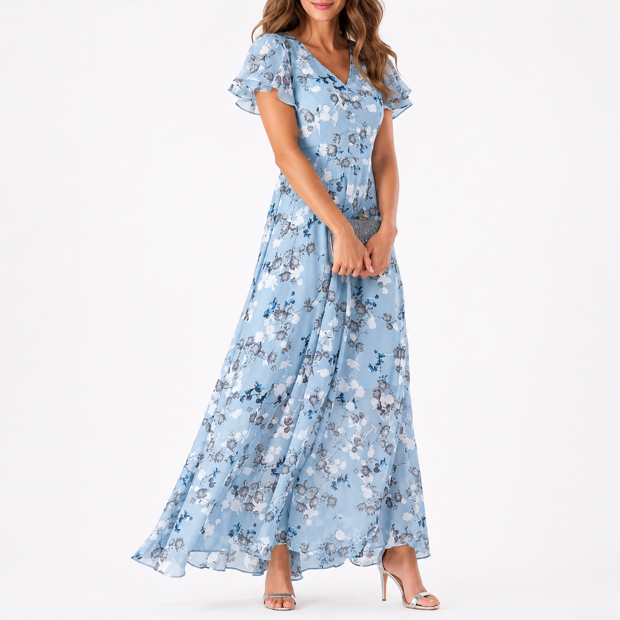 ASHMORE LANE | Élina Floral Long Dress