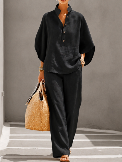 ASHMORE LANE | Ariel Linen Co-ord Set