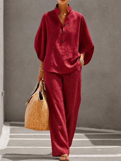 ASHMORE LANE | Ariel Linen Co-ord Set