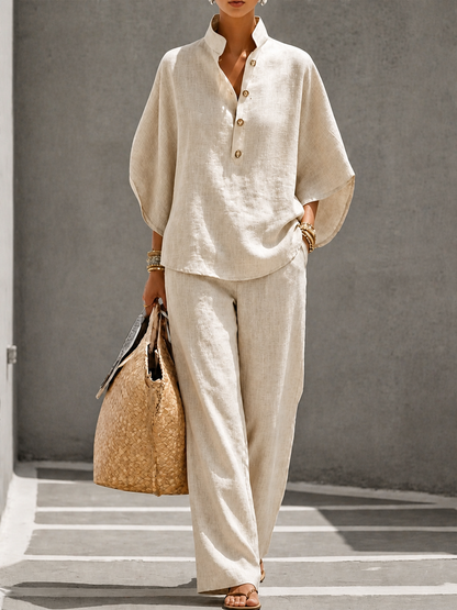 ASHMORE LANE | Ariel Linen Co-ord Set