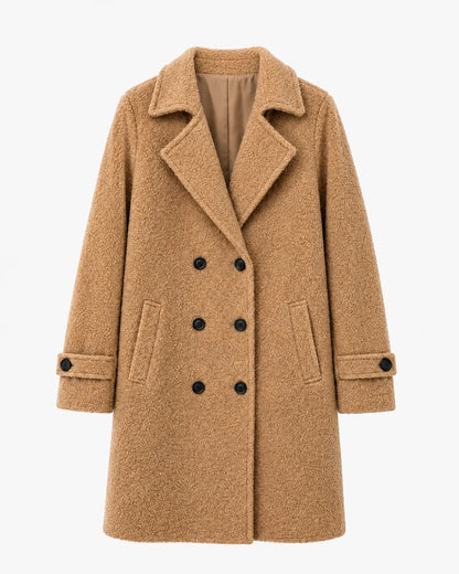 Alder Luxe Coat in camel