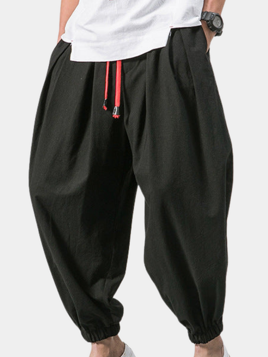ASHMORE LANE | Oversized Cotton Trousers
