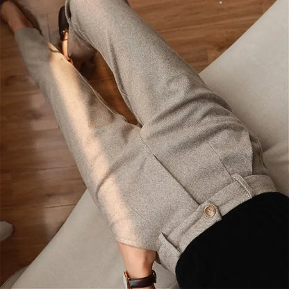 ASHMORE LANE | Tailored Wool Trousers