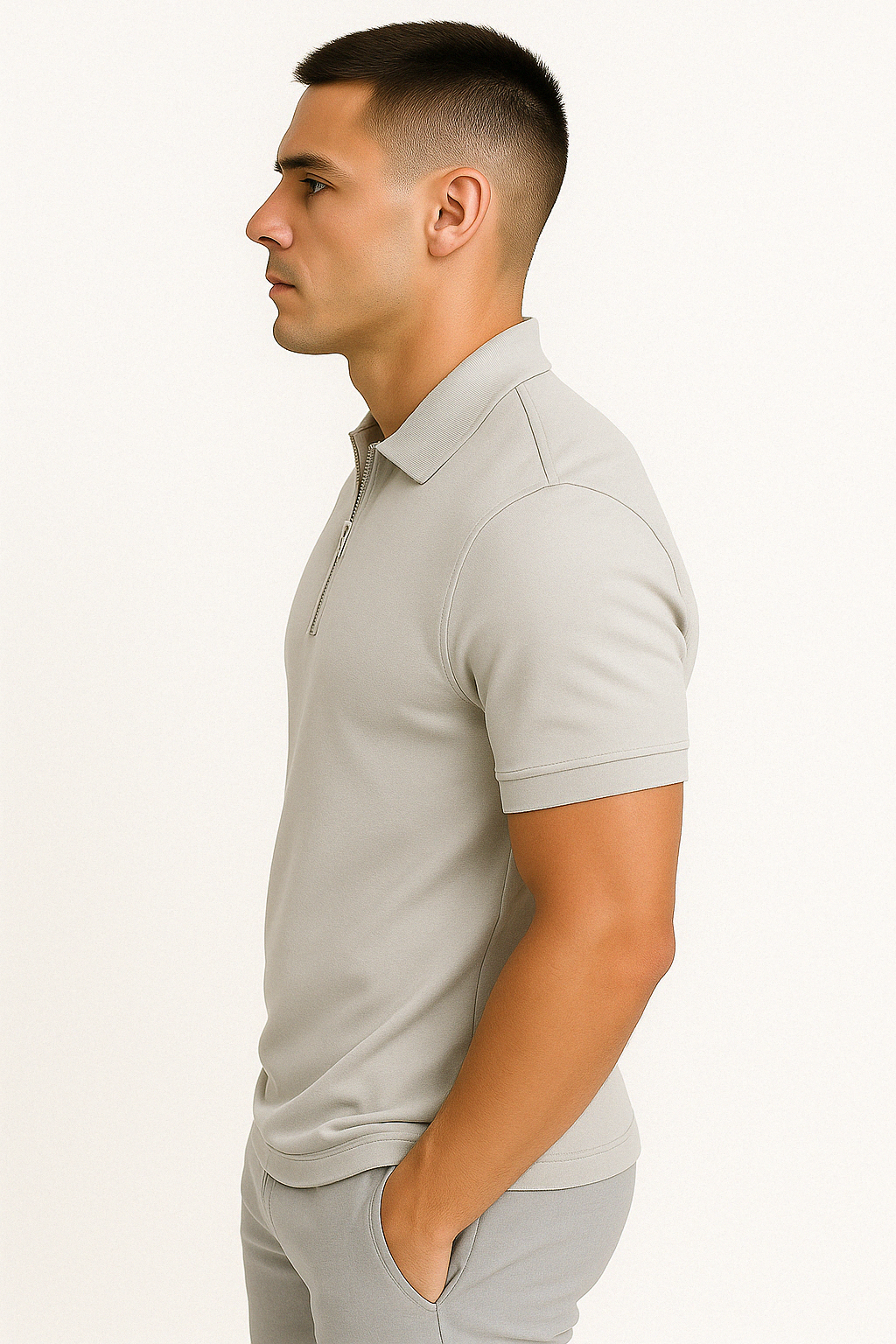 ASHMORE LANE | Florian Half-Zip Polo