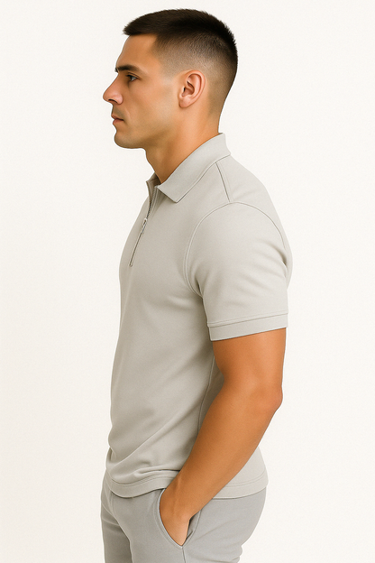 ASHMORE LANE | Florian Half-Zip Polo