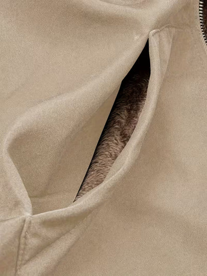 Evelyn™ | Cozy Sherpa-Lined Hooded Coat