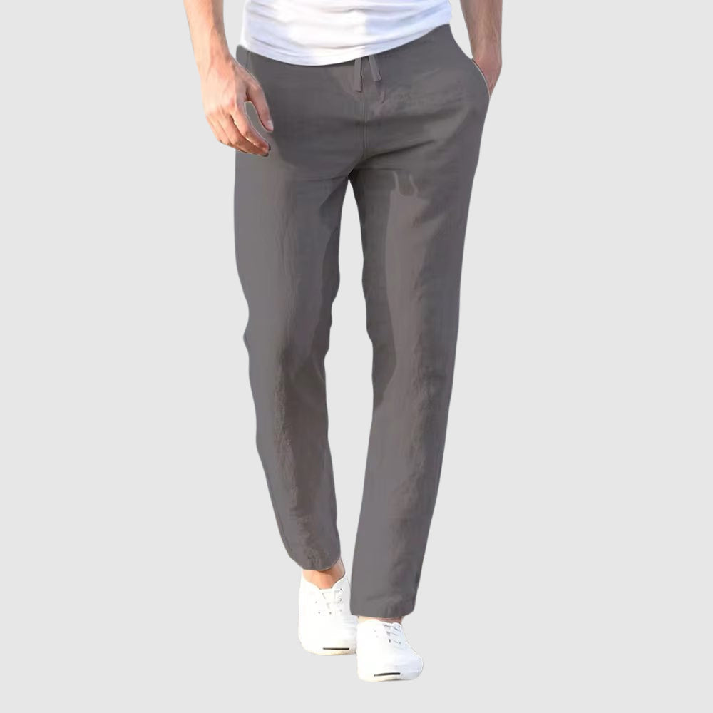 ASHMORE LANE | Lightweight Linen Trousers