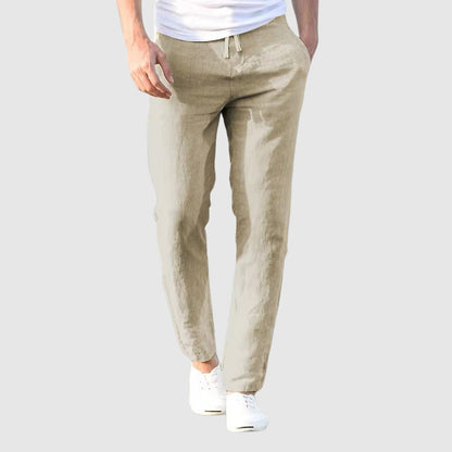 ASHMORE LANE | Lightweight Linen Trousers