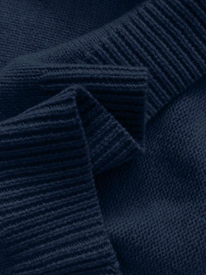 Céline | Pull Chic en Tricot avec Col en Dentelle Élégant
