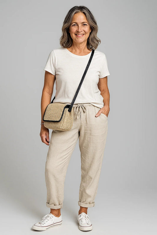 ASHMORE LANE | Elegant Cotton Trousers