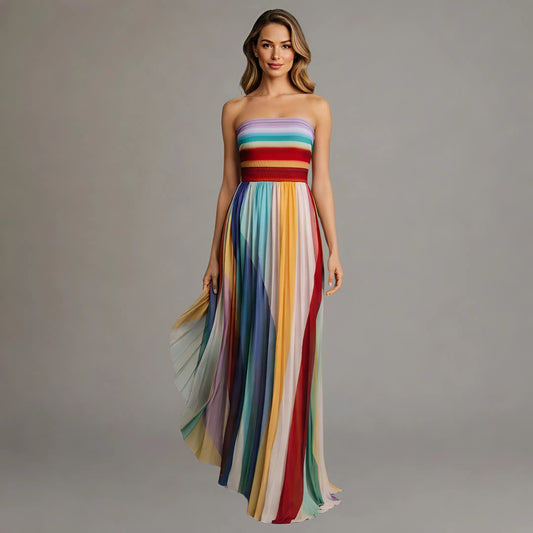 ASHMORE LANE | Colour Light Maxi Dress