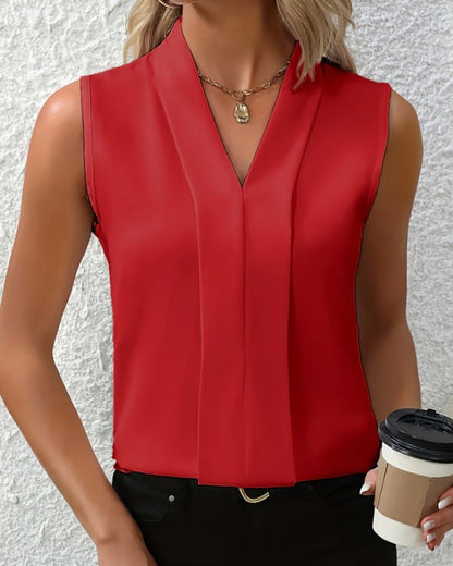 ASHMORE LANE | Nicole Relaxed V-Neck Top