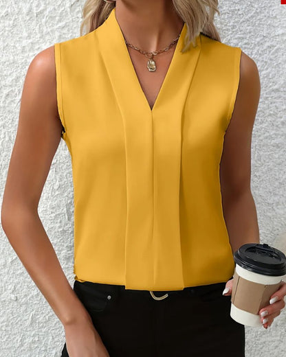 ASHMORE LANE | Nicole Relaxed V-Neck Top